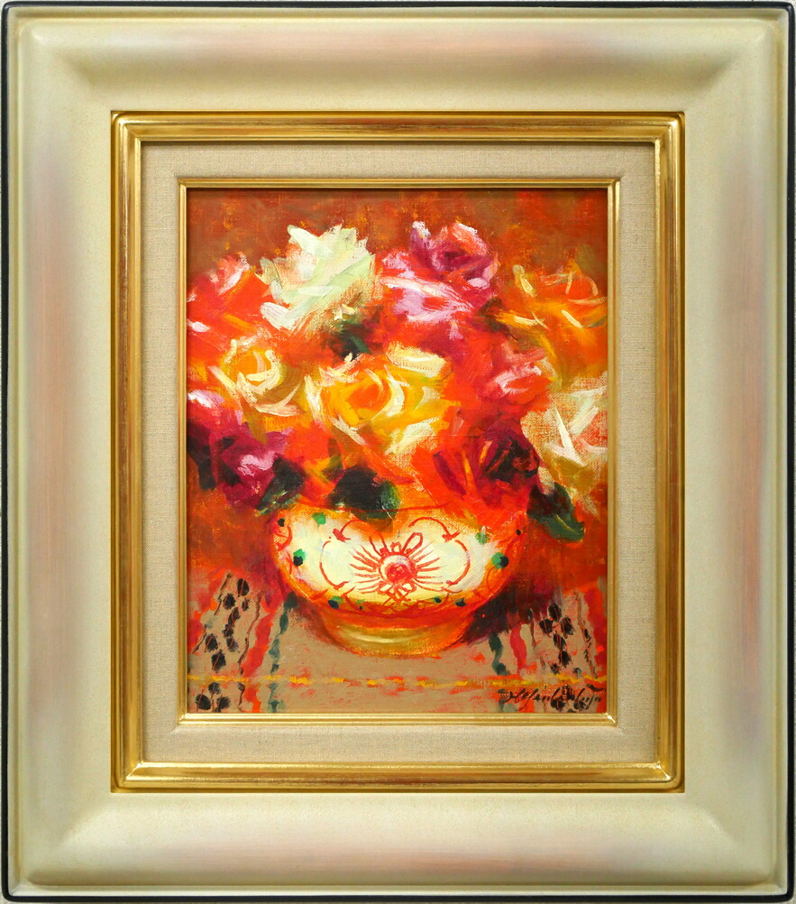 真作保証 山田修市 「仕草」 原画 オリジナル F3号 油彩画 ガラス 収集品 Yahoo!オークション - 【FCP】 真作保証 山田茂人 油彩画4号