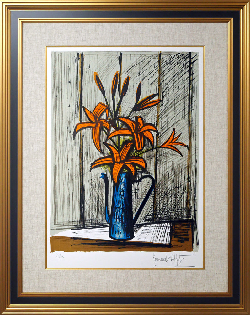 楽天市場】ベルナール カトラン リトグラフ 1995年 紫陽花