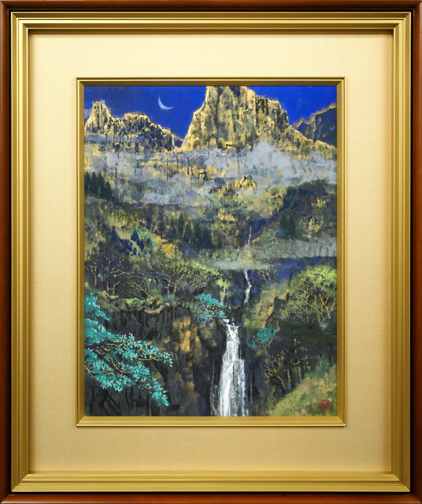 楽天市場】上野山 清貢「鮎」墨彩画 一線美術創立会員 全道展創立会員