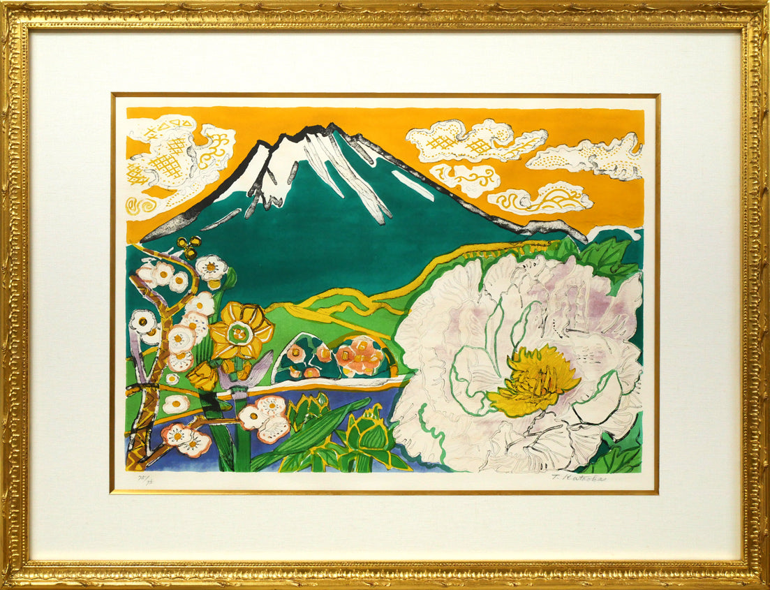 楽天市場】加藤 清江「ばら」油絵・F6号 小樽美術館収蔵作家 スキー