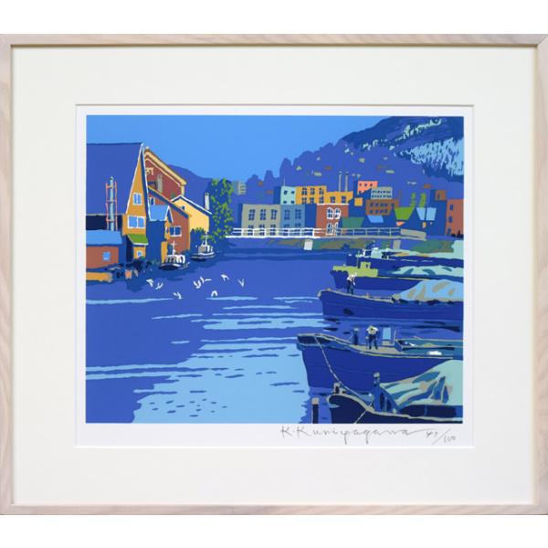 楽天市場】笹倉 鉄平「エヴァーグリーン」シルクスクリーン版画 限定