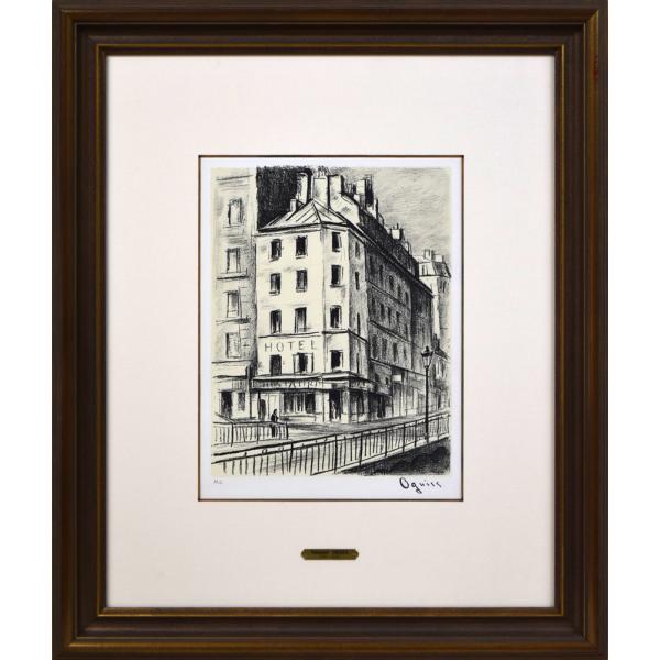 楽天市場】荻須高徳 リトグラフ ル・ポンヌフ 1985 : ギャラリー