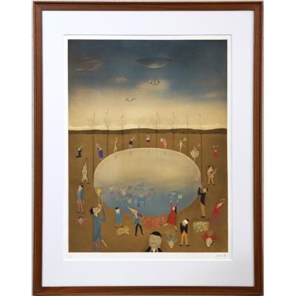 【真作】絵画　斎藤圭子　日本画　やまゆり　美品　逸品　共シール　箱入　N142 楽天市場】斎藤 真一「門付〔かどづけ〕（ 越後瞽女〔ごぜ〕日記