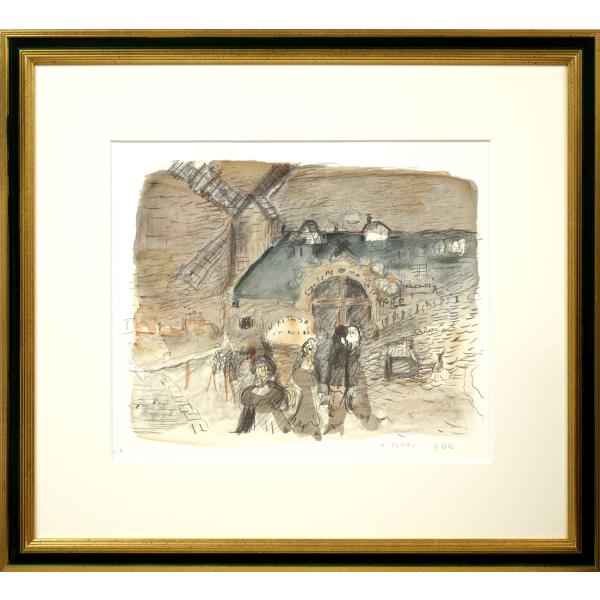 楽天市場】千住 博「朝の大和」リトグラフ・限定品・直筆サイン入り