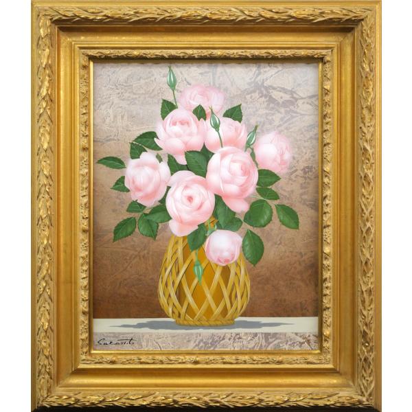 都竹伸政、【スカーフの娘】、希少な画集より、新品額装付 都竹伸政