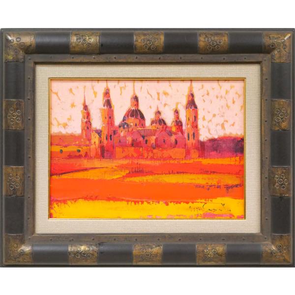 楽天市場】梶田 英一「パリ・サンミッシェル」油絵・F6号 日展会友