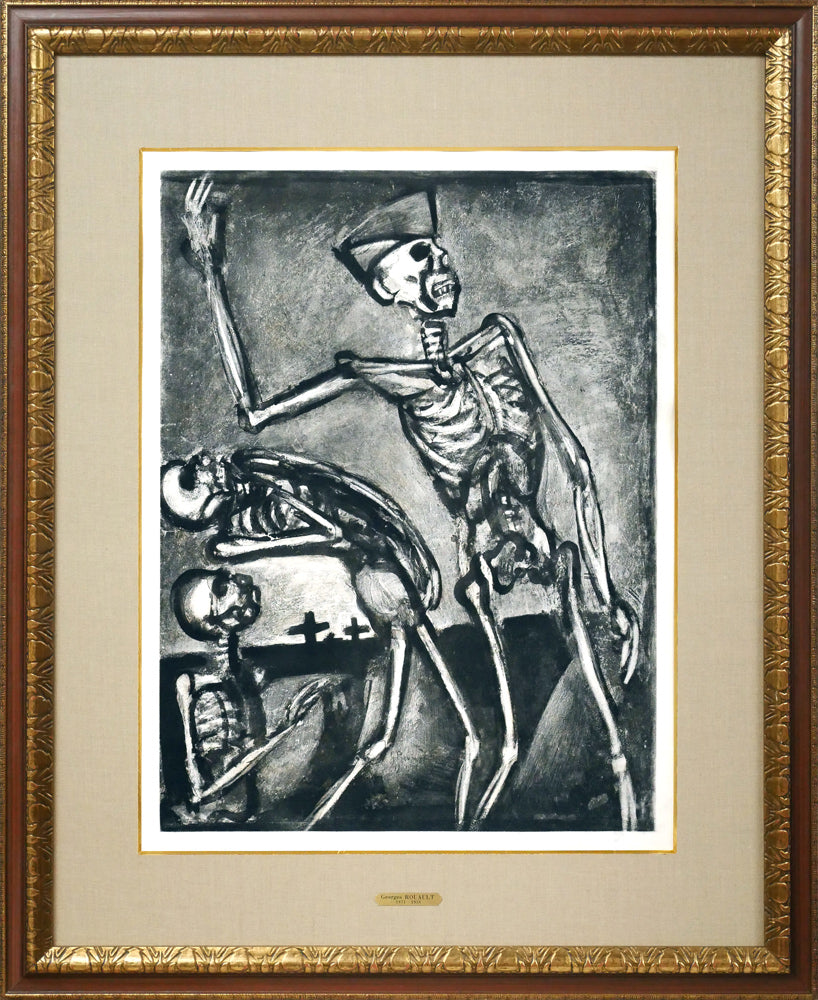 ジョルジュ　ルオー（ROUAULT）「死者よ起て!『ミセレーレ(Miserere)』」銅版画・限定品　20世紀代表宗教画家　小竹美術　真作保証｜小竹美術店