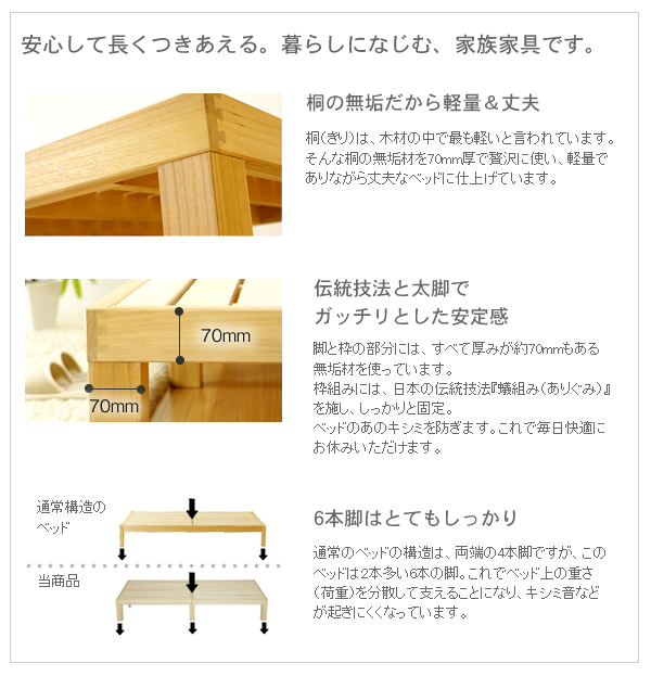 シングルベッド 国産 桐のすのこベッド S Bed 兄弟 Fスター 安心 安全 天然木 日本製 寝具 ベッド 子供用ベッド すのこ Homecoming 新生活 シンプル 木製ベッド お祝い ベット 兄弟 F Onpointchiro Com