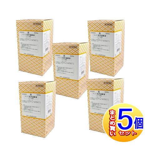 【5個書き割り】【第2類飲み薬】三和生薬 サンワ荊芥連翹湯抽出エキス細粒 500g 【小型宅配便】sa