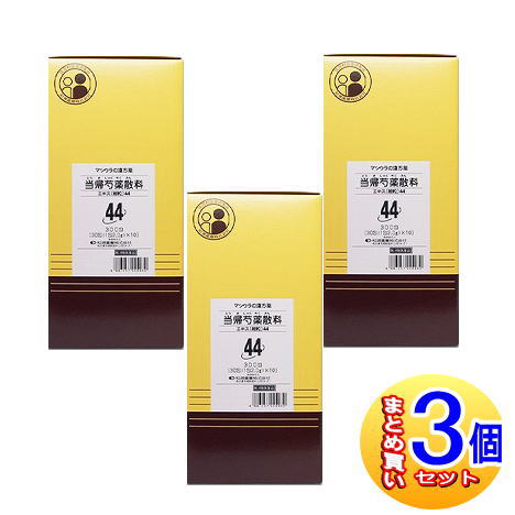 【3個セット】【第2類医薬品】O-44 当帰芍薬散料エキス〔細粒〕300包　松浦薬業【小型宅配便】｜健康通販