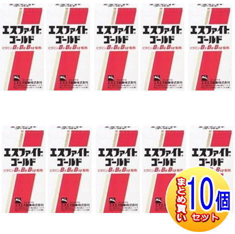 【10個セット】【第3類医薬品】エスファイトゴールド　２４０錠【小型宅配便】｜健康通販