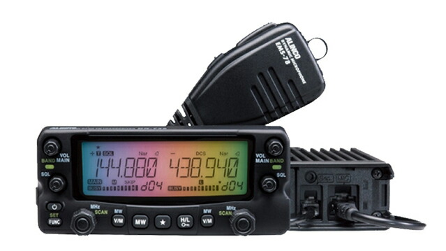 楽天市場】DR-735D アルインコ(ALINCO) P610セット144，430MHzアマチュア無線機 : コトブキ無線ＣＱショップ