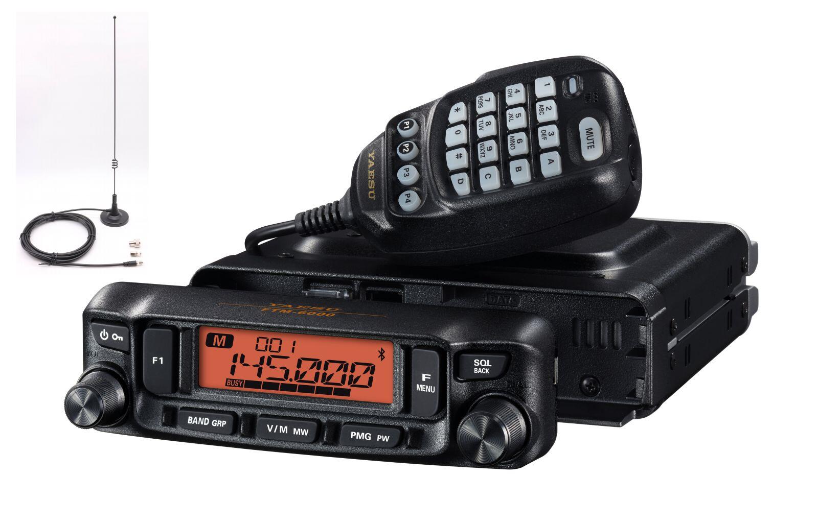 八重洲無線 FTM-6000 MA721セット144/430MHzデュアルバンドモービル 50W｜コトブキ無線ＣＱショップ