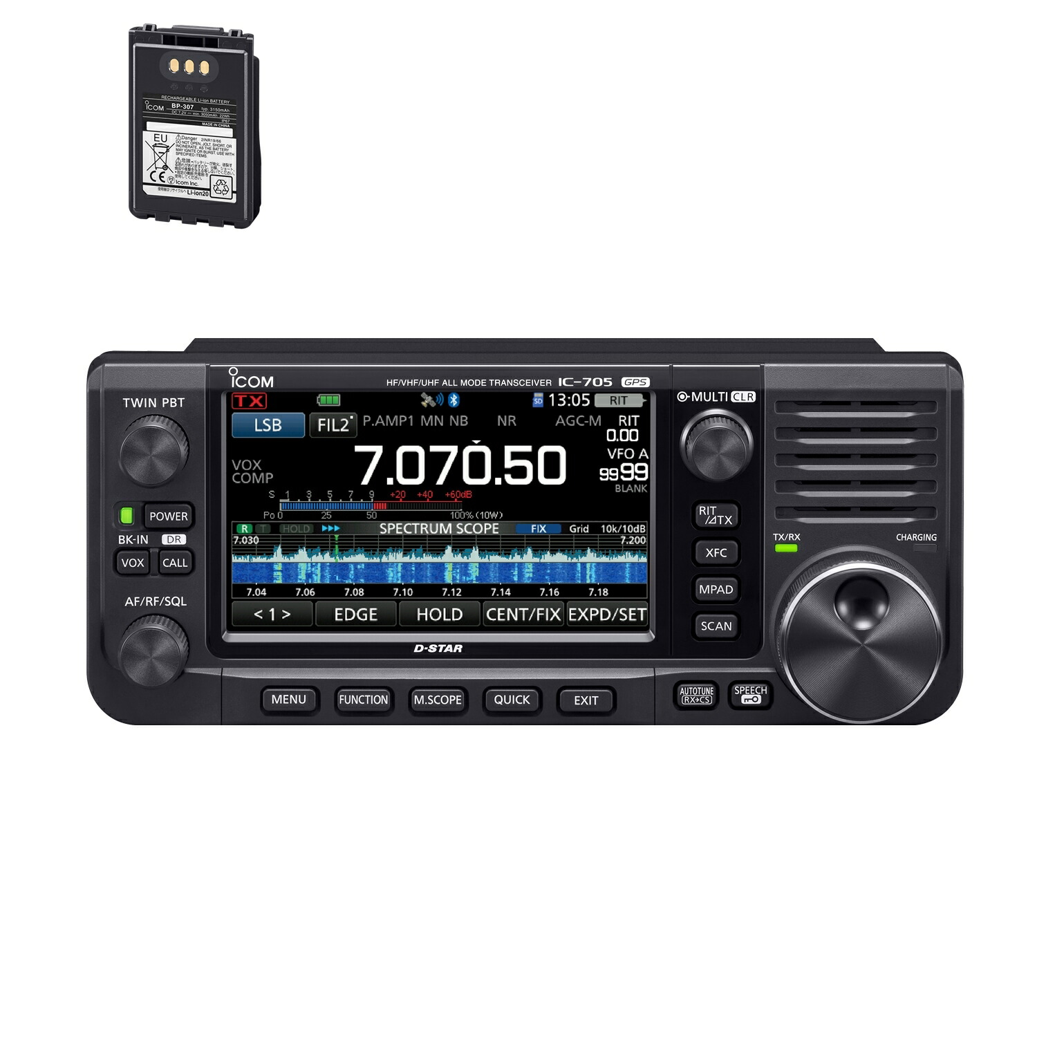 楽天市場】IC-7610（100W）□CQオームオリジナル液晶保護シート