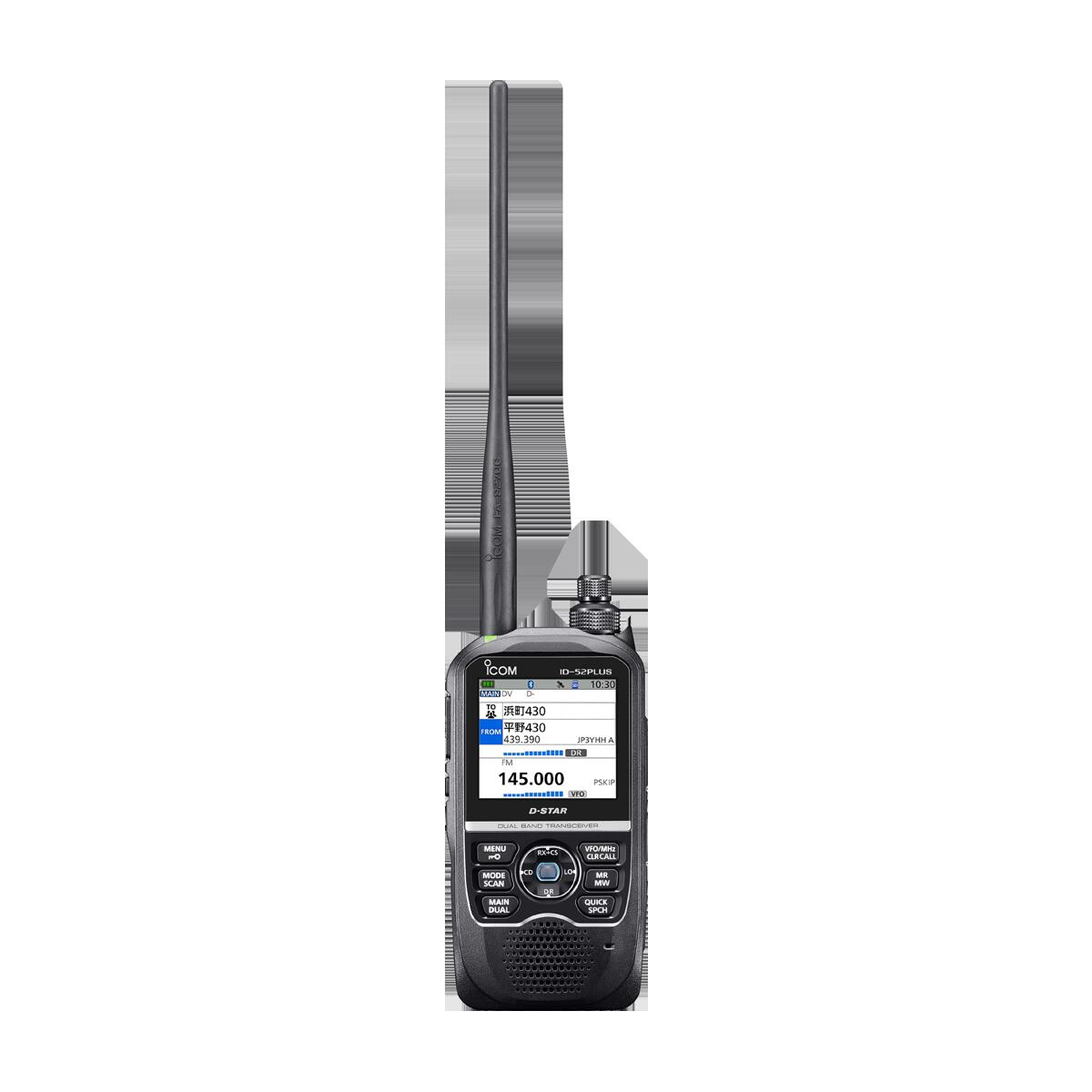 【楽天市場】ID-52PLUS アイコム(ICOM) 144/430MHz デュアルバンド5Wデジタルトランシーバー（GPSレシーバー内蔵） :  コトブキ無線ＣＱショップ