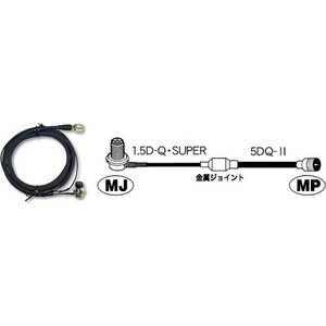 第一電波工業 車載用同軸ケーブル M610R|コトブキ無線CQショップ