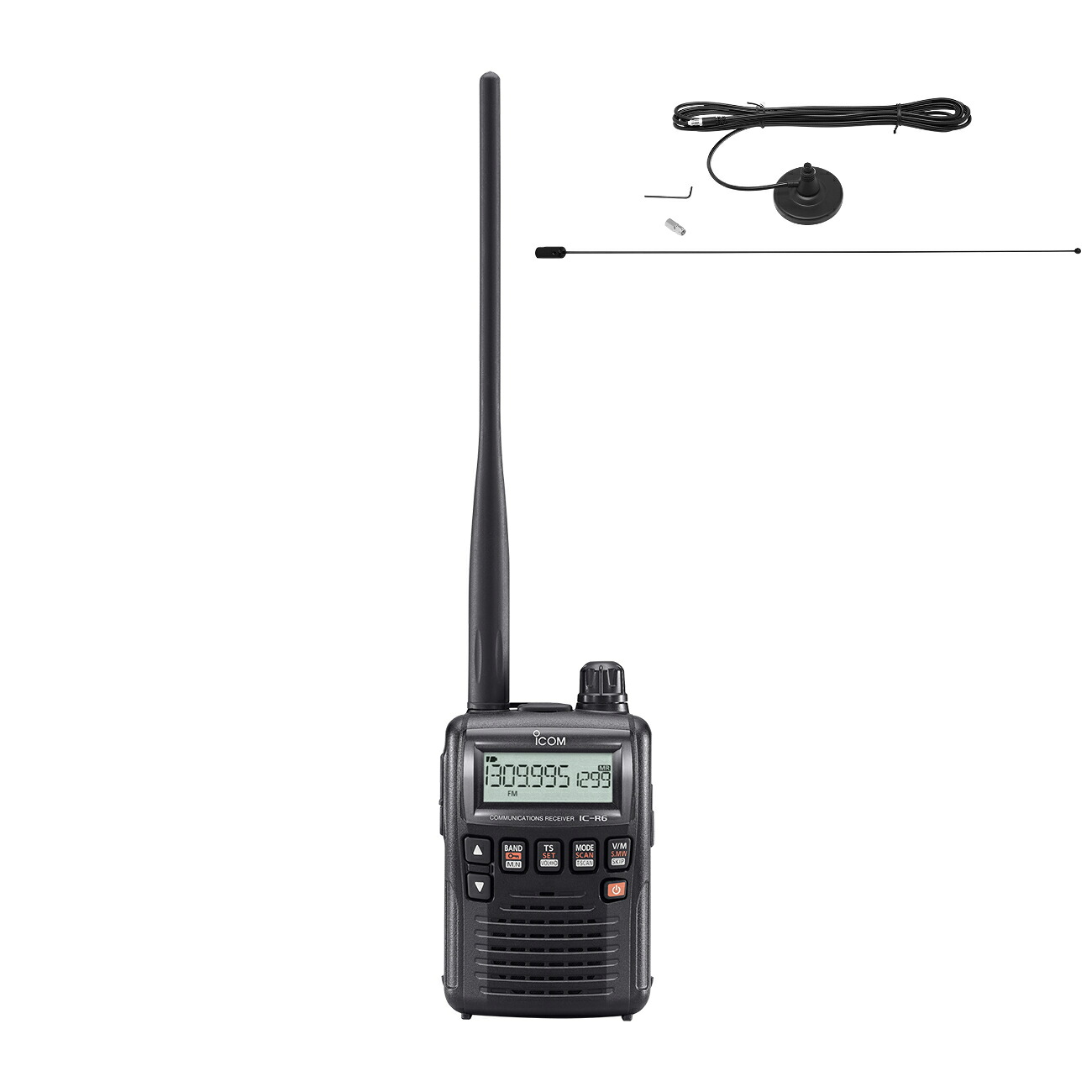 アイコム(ICOM) IC-R6 エアバンドスペシャル最新版 広帯域受信機 MA-AIRbandセット｜コトブキ無線ＣＱショップ