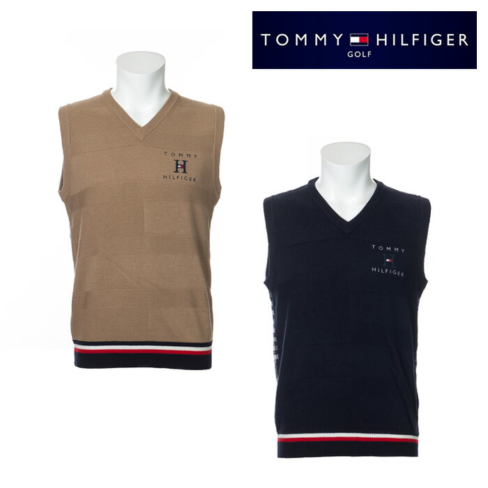 驚きの値段 Sale 秋冬 トミーヒルフィガー ニットベスト メンズ Tommy Hilfiger Big Check Knit Vest Thma056w 保存版 Gonzaga Mg Gov Br