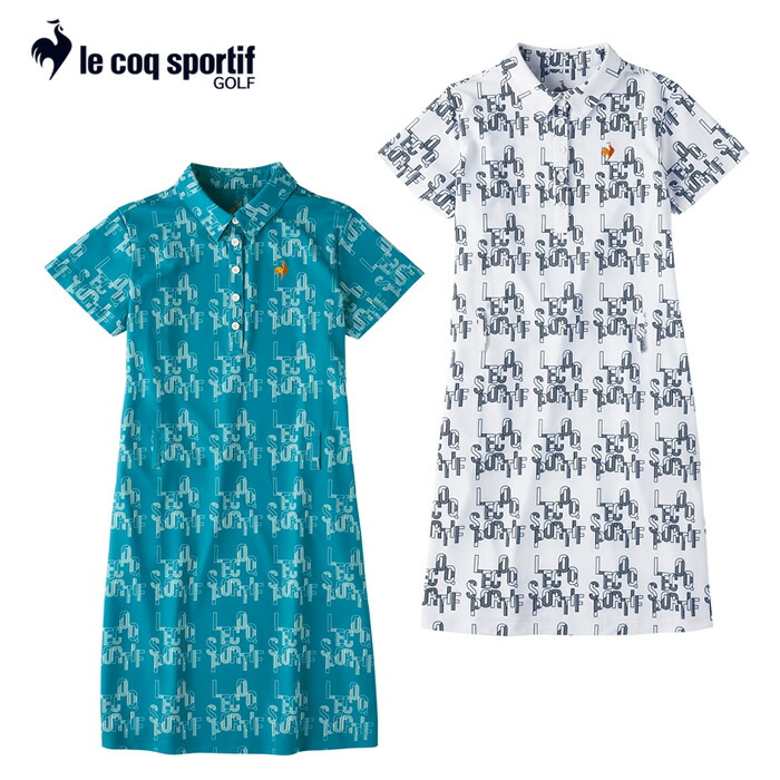 Sale 22 Sportif Coq ウェア ルコック Le ロゴグラフィックワンピース レディース S