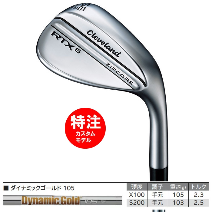 【楽天市場】2023 クリーブランド RTX 6 ZIPCORE WEDGE 