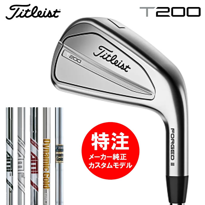 楽天市場】2023 タイトリスト Titleist T200 アイアン（日本仕様）6本