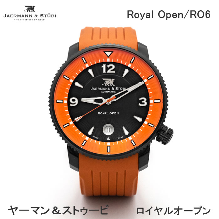 【楽天市場】ヤーマン&ストゥービ ロイヤルオープン Royal Open RO6 ゴルフウォッチ/JAERMANN&STUBI：コトブキゴルフ ...