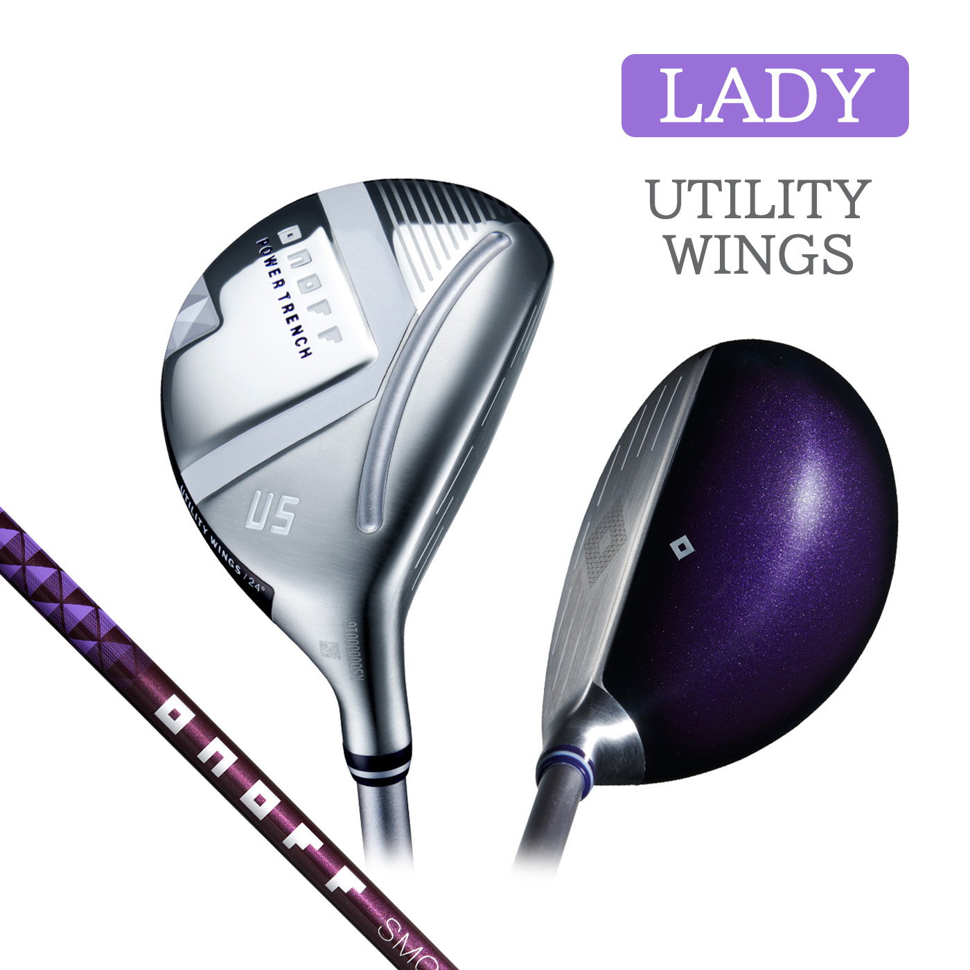 ONOFF LADY UTILITY WINGS オノフ レディー ユーティリティ 標準シャフト SMOOTH KICK LP-425U 29,304円