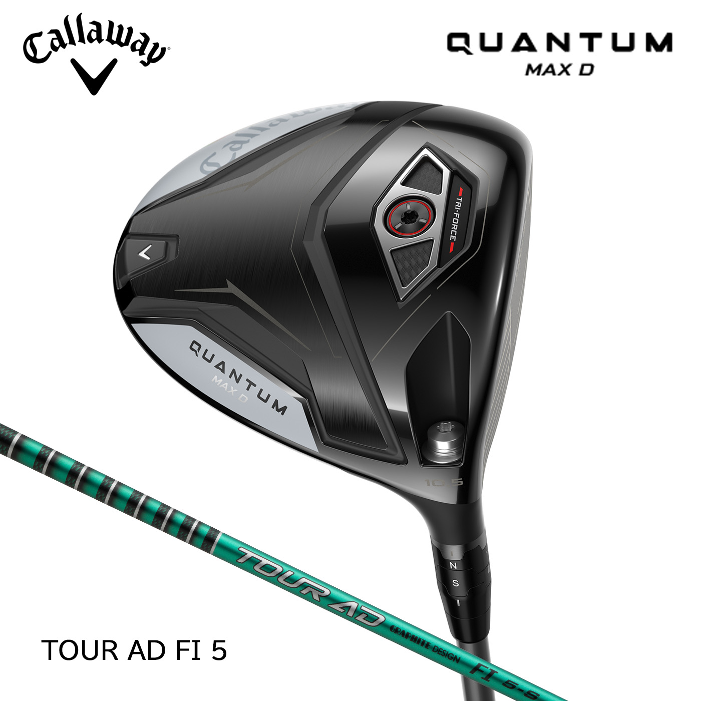 キャロウェイゴルフ QUANTUM MAX D クアンタム マックス ディ ドライバー 標準カスタムシャフト TOUR AD FI 5 Callaway