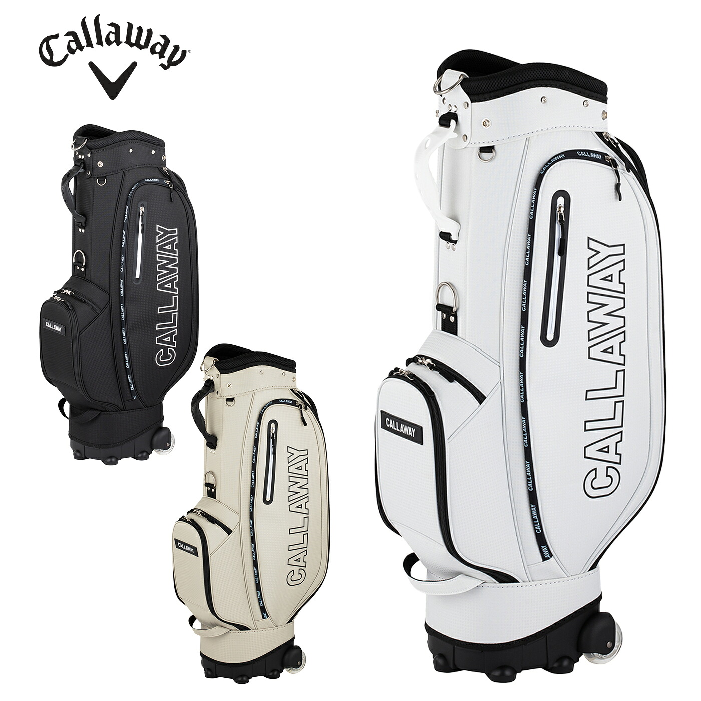 キャロウェイ キャディバッグ Callaway CL-1 26 JM キャスター付きゴルフバッグ メンズ レディース 2026S/S｜コトブキゴルフＫＧ&minus;ＮＥＴ