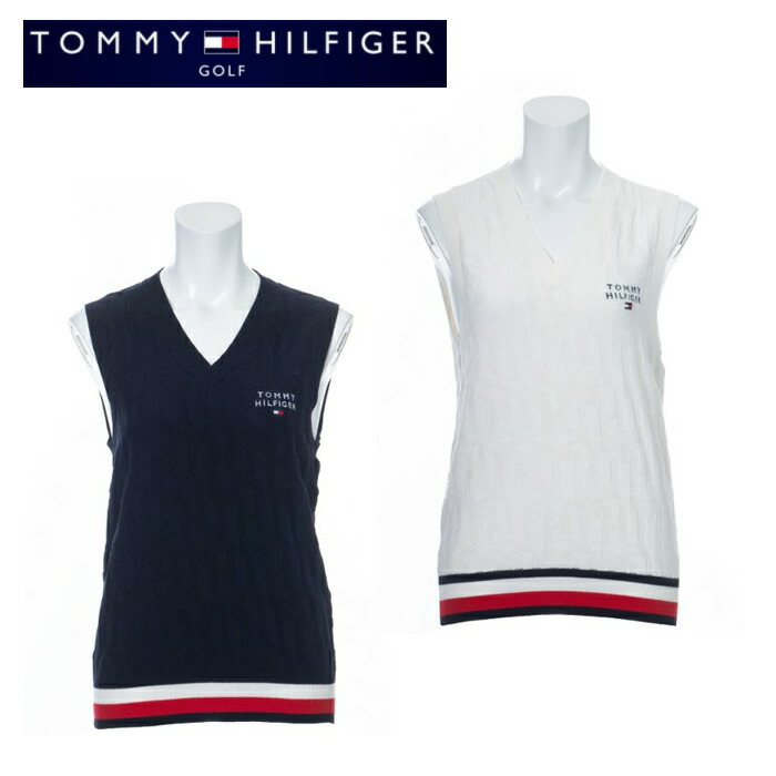 メンズウェア 激安本物 21 春夏 トミーヒルフィガー ジャガードセーターベスト レディース Thla103 Beachsidecliniccr Com