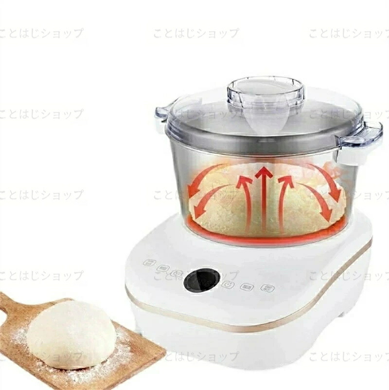 身寄り用食パンこね機 電動こね機 5L 110V 食パン器械 出どころこね/醗酵 ステンレスポットファンブレード 食パン 出どころ ジャム 米粉食パン ピッツァ 餅つき機 うどん 飾り気の無い取り締まり 第四次元据え付ける 静音こね機 こね機 身寄り用こね機