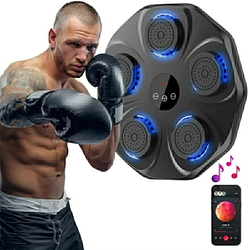 快い音ボクシング器械 快い音ボクシング 【新取り立て版快い音ボクシング器械】笛竹ボクシング器械 スマホペアリング スマートリズムボクシングマシーン ボクシング LED点火装置積み上げる・飾りつけ型快い音ボクシング機 高甚だしいABS原料品 止ん事無い延性のある性と耐久性