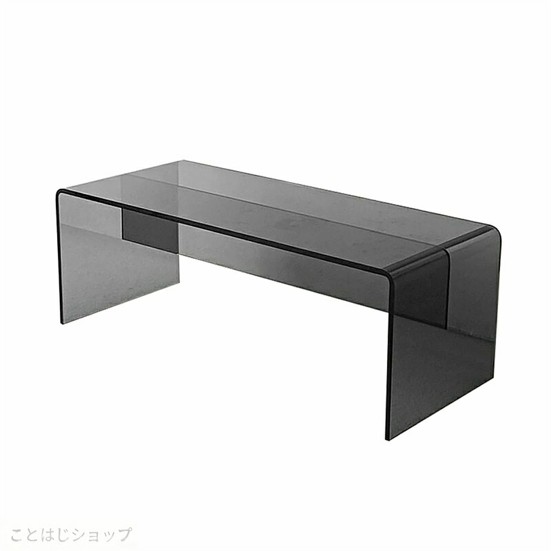 アウトドアガーデンベンチ バックレスベンチ 全天候型アウトドアベンチ 2~3人用 耐荷重400ポンド 公園、ポーチ、パティオ、裏庭、屋内用(ブラック、120x30x40cm/47x12x16インチ)|ことはじショップ
