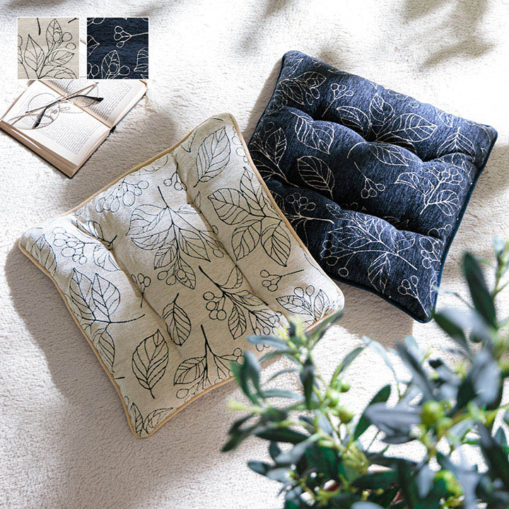 コジコジ様 シェニールダイニングシート グレー4枚、ベージュ4枚お