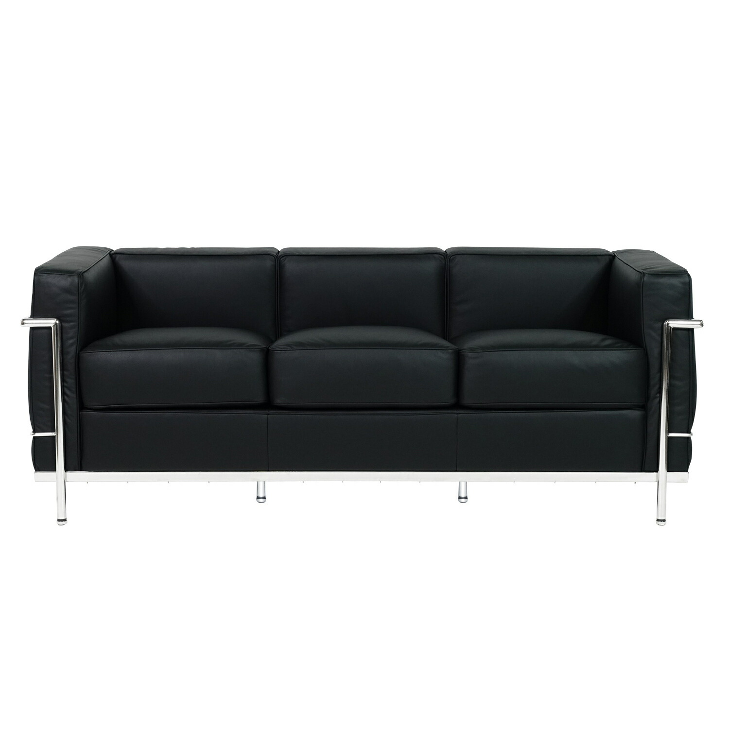 楽天市場】【送料無料】ル・コルビジェ 本革ソファ LC3 2人掛け