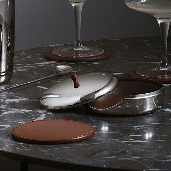 楽天市場】ジョージジェンセン ワインコースター Georg Jensen 4枚