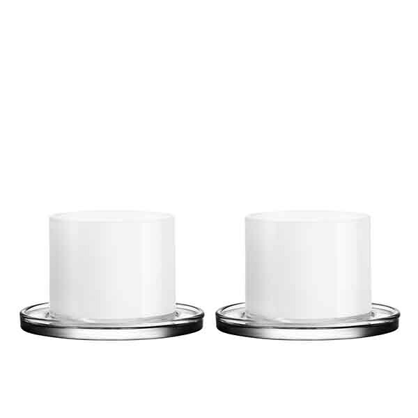 北欧 インテリア 雑貨 北欧食器 【Orrefors】オレフォス KARL LAGERFELD (カール ラガーフェルド）タンブラー ホワイト ペアセット/ 北欧デザイン シンプル 上質 ギフト 送料無料 22,176円