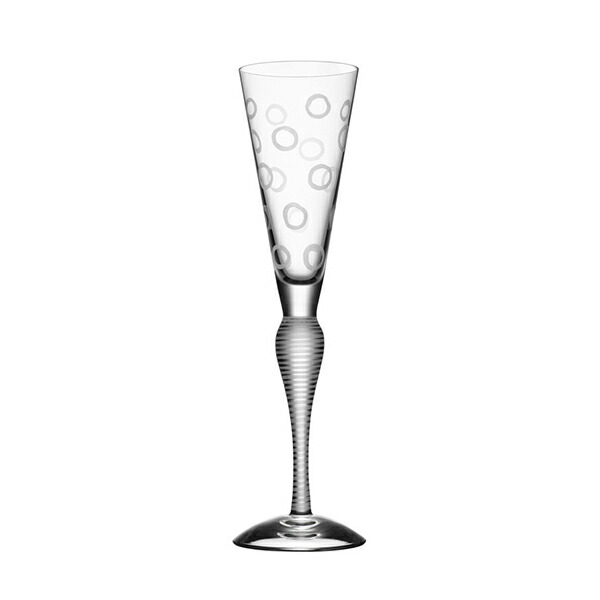 新しいブランド短納期 北欧 ギフトにもおすすめのシャンパングラス オレフォス 北欧デザインキッチン用品 食器 調理器具 北欧食器 インテリア 雑貨 Orrefors 北欧デザイン Kotte Clown インテリア 北欧食器 シャンパングラスfrost Circles