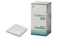 【本日ポイント4倍相当】白十字株式会社 『シングルガーゼ　304　200枚入（30cm×30cm）』×2個セット 【一般医療機器】【たんぽぽ薬房】（発送まで7～14日程です・ご注文後のキャンセルは出来ません）