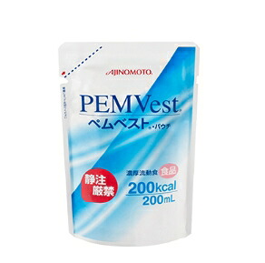 【本日ポイント4倍相当】味の素株式会社★濃厚流動食『PEMVest(ぺムベスト)200ml(飲む・食べるタイプ)×60袋セット』(=2ケース)【たんぽぽ薬房】(発送まで7~14日程です・ご注文後のキャンセルは出来ません)|神戸たんぽぽ薬房