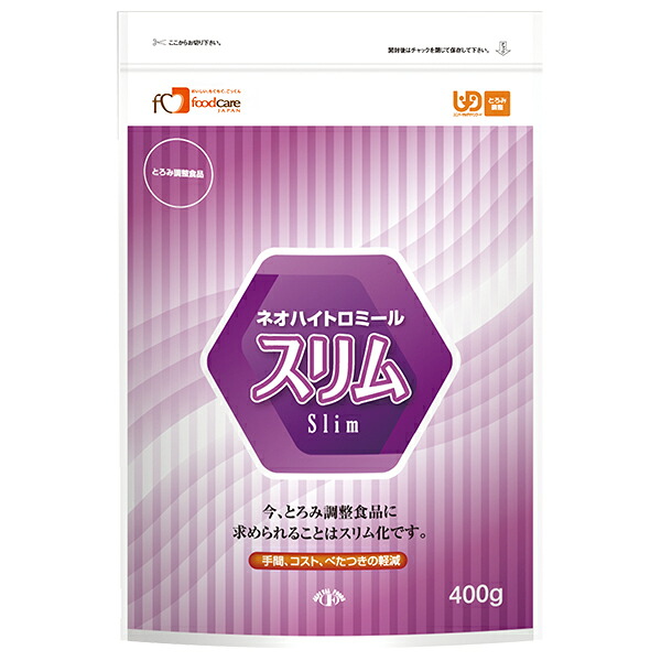 【本日ポイント4倍相当】株式会社フードケア『ネオハイトロミール スリム 400g×12袋』(発送までに5日前後かかります・ご注文後のキャンセルは出来ません)|神戸たんぽぽ薬房