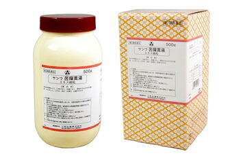 【第2類医薬品】【本日ポイント4倍相当】三和生薬株式会社サンワ茵蔯蒿湯エキス細粒 500g(いんちんこうとう)|神戸たんぽぽ薬房