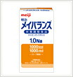 【今日このごろ尖んがり4倍好いかげんに】明治乳業明治メイバランス1.0ナトリウム 1000ml×6本（1入れもの）（送りとどけるまでに7～10日かかります・ご申し付ける後の取り止めるは出来ません）【RCP】 介護食-流動食-介護用品
