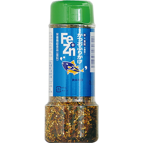 【本日ポイント4倍相当】株式会社フードケアFe+Znふりかけ瓶 かつお 90g×30個【JAPITALFOODS】【ご発送まで5日~7日ほどかかります】【ドラッグピュア】|神戸たんぽぽ薬房