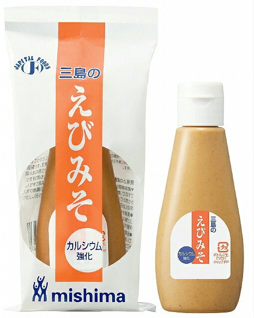 【本日ポイント4倍相当】三島食品株式会社ミニボトル入り カルシウム強化 えびみそ　135g &times; 30【JAPITALFOODS】【RCP】｜神戸たんぽぽ薬房