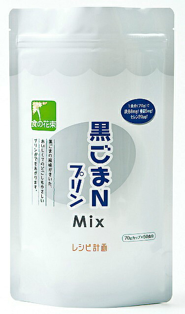【本日ポイント4倍相当】株式会社レシピ計画黒ごまNプリンMix　500g &times; 20【JAPITALFOODS】【RCP】｜神戸たんぽぽ薬房