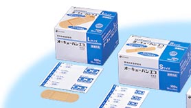 【本日ポイント4倍相当】ニチバン株式会社 オーキューバンエコ　L100枚×10個セット (粘着部)30mm × 72mm　 【たんぽぽ薬房】（発送まで7～14日程です・ご注文後のキャンセルは出来ません）