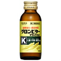 【第2類医薬品】【本日ポイント4倍相当】常盤薬品工業株式会社グロンビター デラックスK(100mL×50本)<生薬5種類配合の医薬品ドリンク>|神戸たんぽぽ薬房