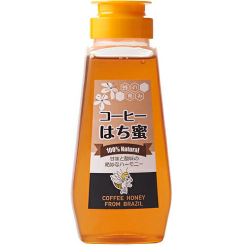 【本日ポイント4倍相当】株式会社サンフローラ　コーヒーの花のはち蜜　[バルブボトル入り]300g入&times;12本セット＜100％ブラジル産天然はちみつ・純正蜂蜜＞【RCP】【北海道・沖縄は別途送料必要】｜神戸たんぽぽ薬房