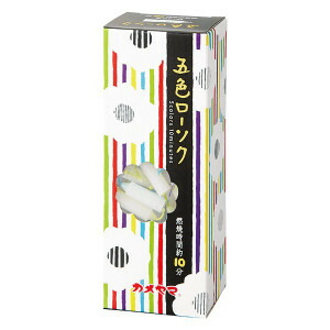カメヤマ株式会社カメヤマローソク 五色ローソク 150g